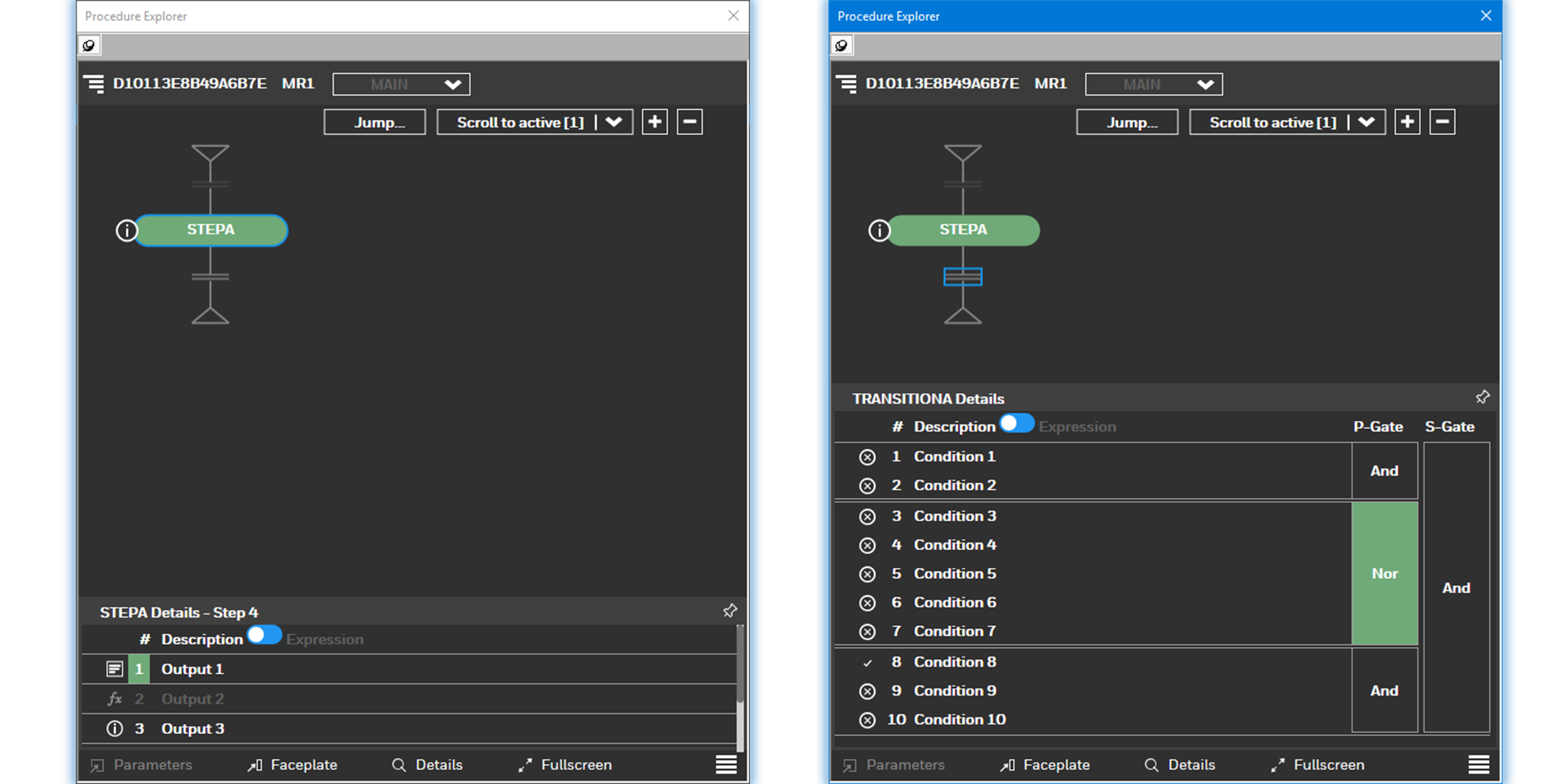 Customized view for each block type